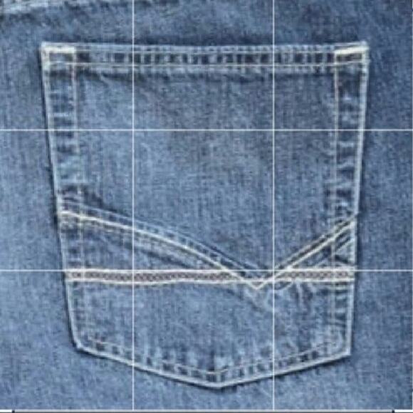 Buckle Men's Reclaim Relaxed Bootleg Jeans Size 40L - Picture 4 of 5